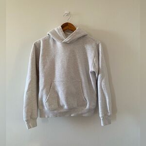 Aritzia Perfect Fit Hoodie Heather Cloud Grey xs